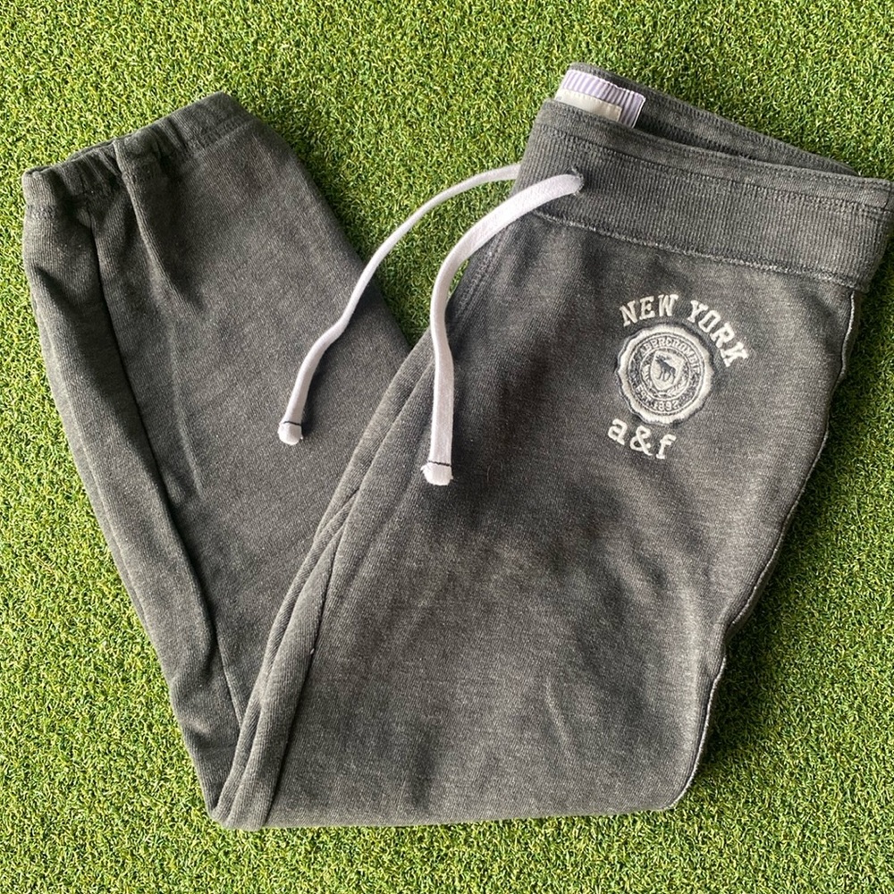 Abercrombie kids grey joggers